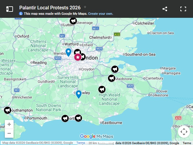 People vs Palantir – International Day of Action, 1st October